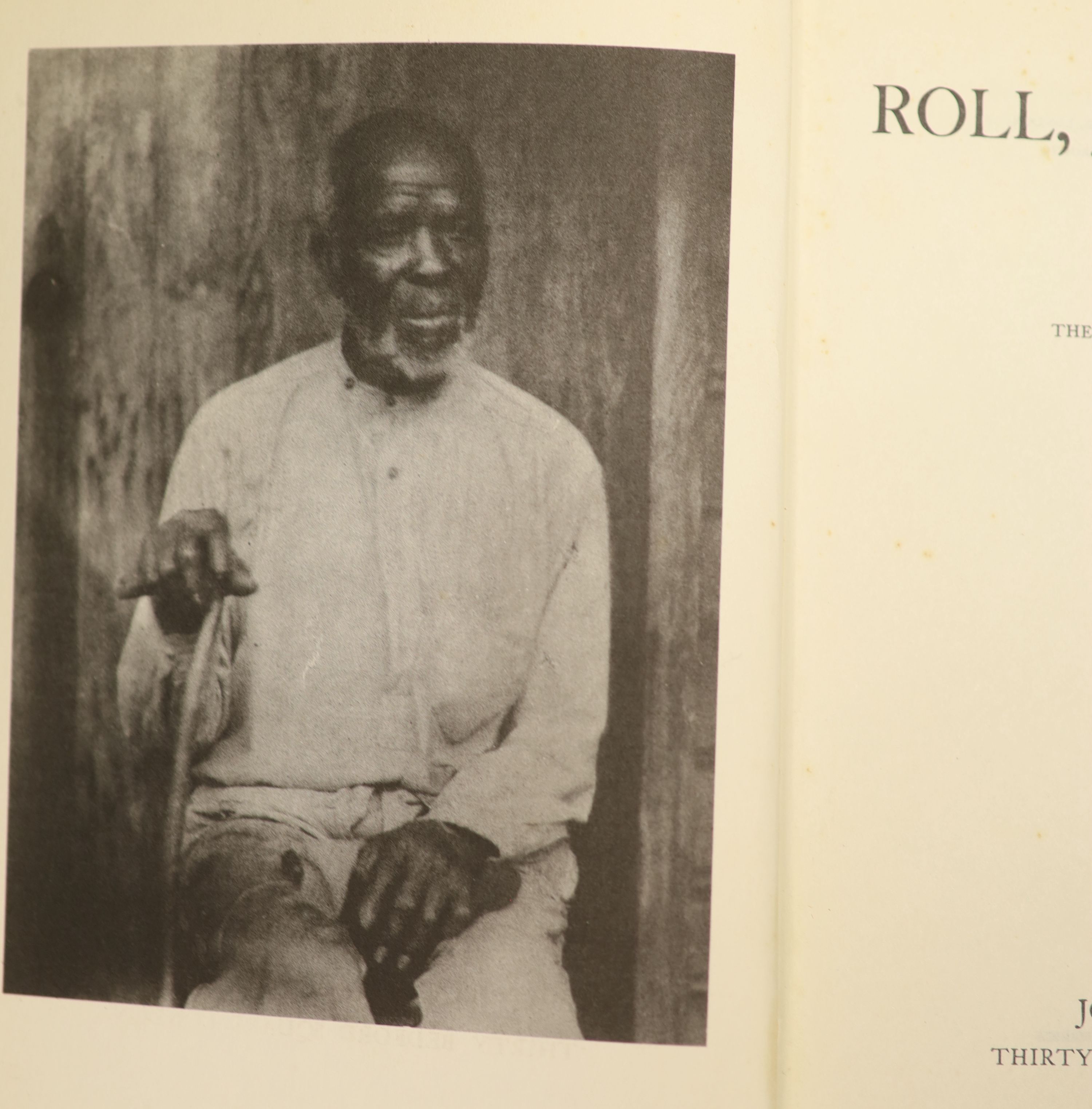 Peterkin, Julia - Roll, Jorda, Roll, photographs by Doris Ulman, 8vo, cloth, Jonathan Cape, London, 1934